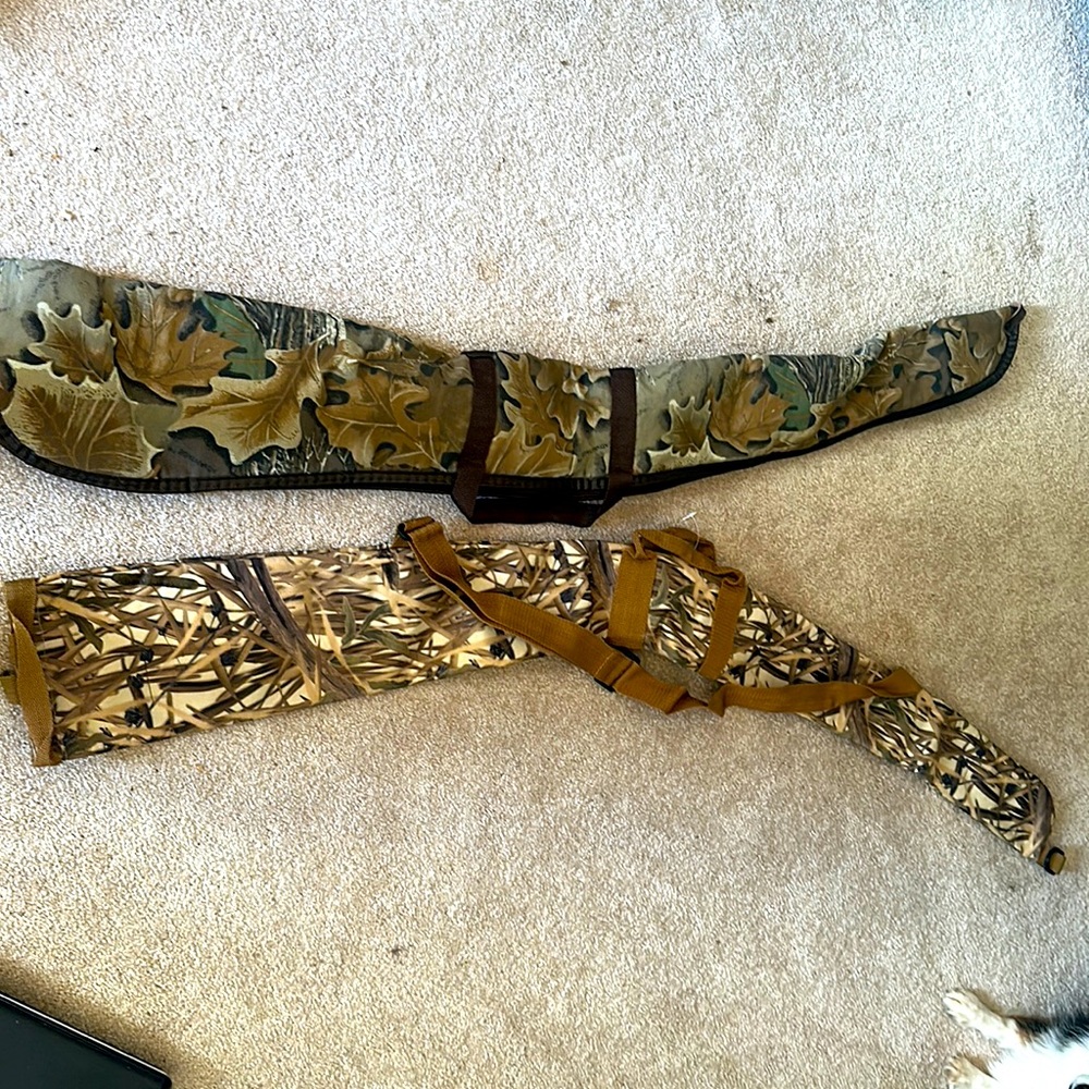 2 camo gun cases